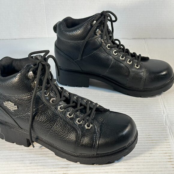 Women's Size 9 Harley Boots - Picture 4 of 16